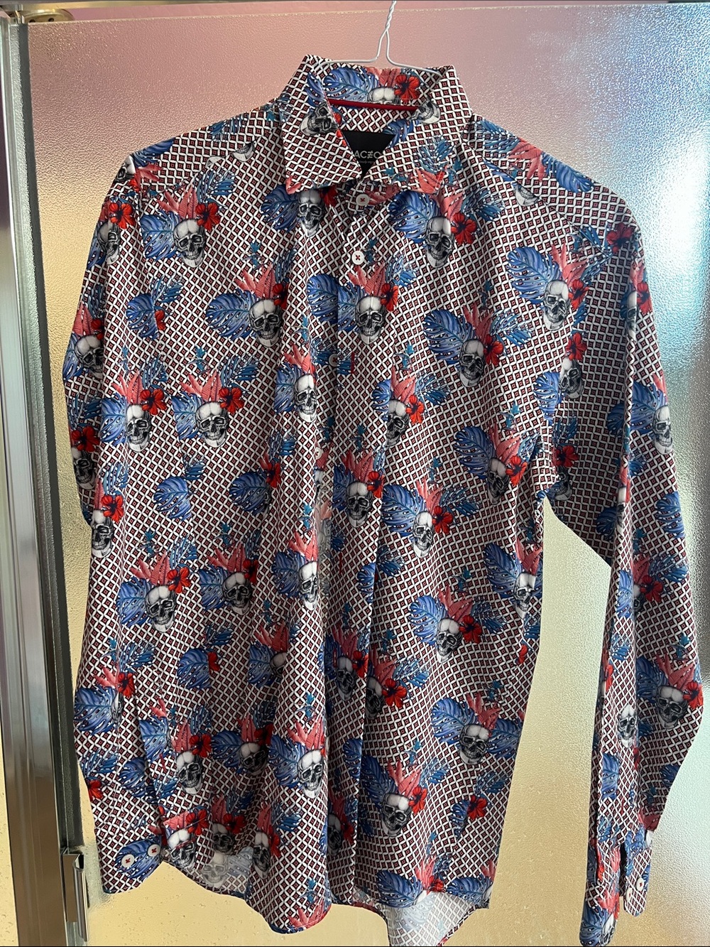 Long sleeve Maceoo dress shirt size medium